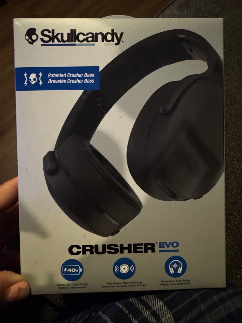 Skullcandy NIP Crusher Evo Wireless Headphones - Black